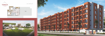 Flat 2 BHK With Open Terrace  5th Floor  (A  Wing)
