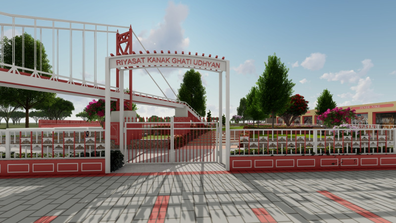 JDA Approved Corner Plot in gated township vatika Jaipur