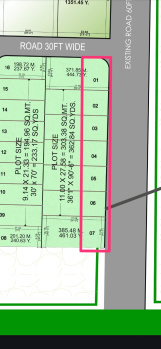Residencial plot in jagatpura mahal road
