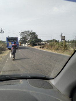 Pune satara highway touch land.