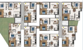 2 BHK Flats & Apartments for Sale in Excise Colony, Warangal (1234 Sq.ft.)