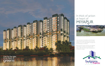 Flats & Apartments for Sale in Miyapur, Hyderabad (1391 Sq.ft.)
