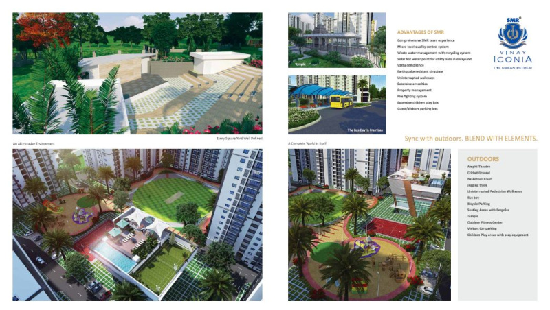 3 BHK Flats & Apartments for Sale in Kondapur, Hyderabad (1500 Sq.ft.)