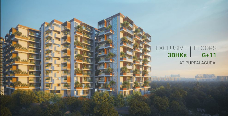 4 BHK Flats & Apartments for Sale in Financial District, Hyderabad