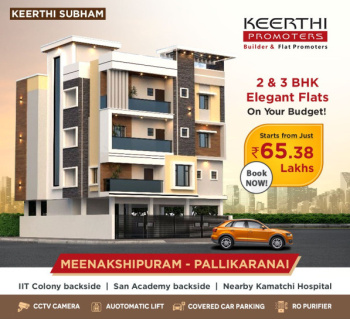 2 BHK Flats & Apartments for Sale in Meenakshi Nagar, Chennai (1076 Sq.ft.)