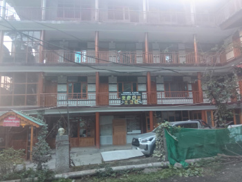 12 Rooms Fully furnished Hotel on lease in Manali with Restaurant near Mata Hadimba Devi Temple Road