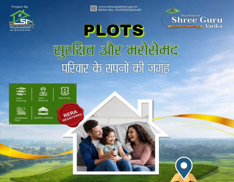 111 Sq. Yards Residential Plot For Sale In Sirsi Road, Jaipur