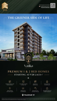 Flats & Apartments for Sale in Palghar West, Palghar (362 Sq.ft.)