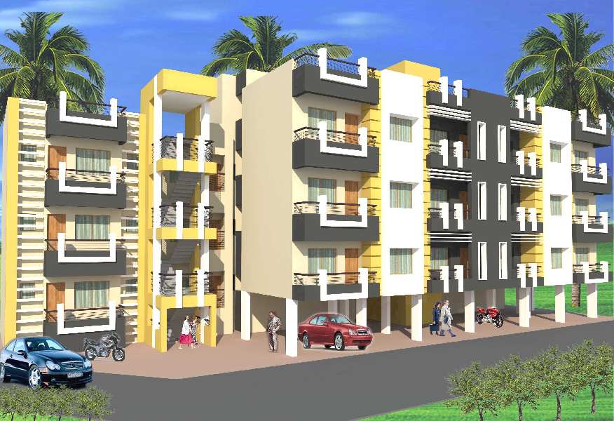 2 BHK Flats & Apartments For Sale In India Bank Colony, Beed (940 Sq.ft.)