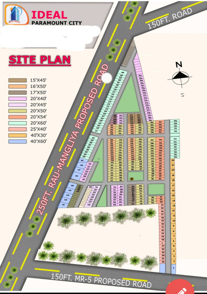 800 Sq.ft. Residential Plot for Sale in Super Corridor, Indore