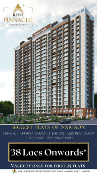 1 BHK Flats & Apartments for Sale in Naigaon East, Mumbai (434 Sq.ft.)