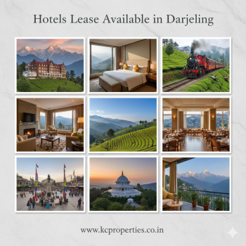Beautiful Luxury Hotels Available for Lease In Darjeeling  All type of Hotels available Low End to High End All Hotels Are Furnished & Ready to Move