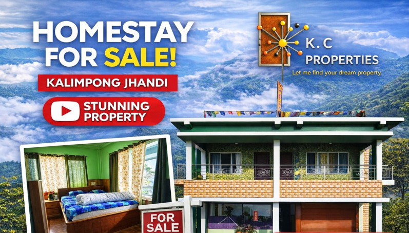 Beautiful General Registered New Hotel Available for sale in Kalimpong, Jhandi