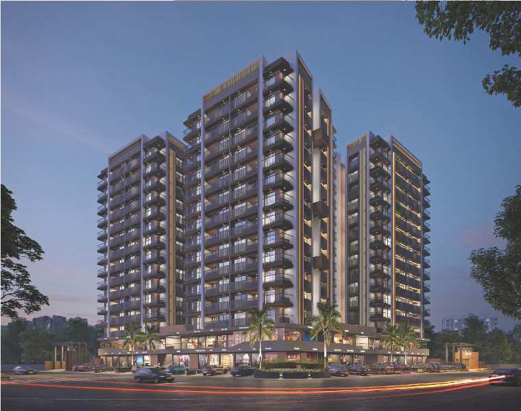 2 BHK Flats & Apartments For Sale In Ugat Canal Road, Surat (1345 Sq.ft.)