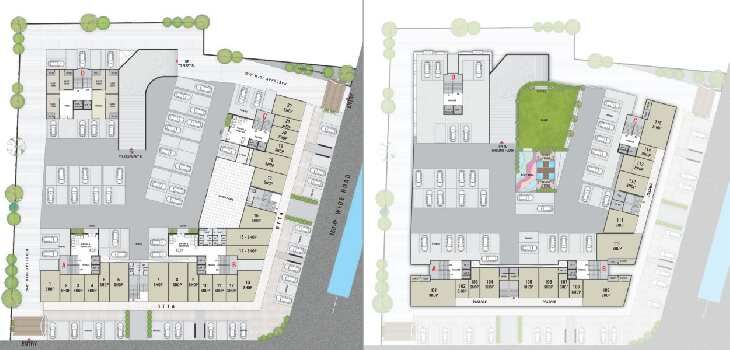 3 BHK Flats & Apartments for Sale in Ugat Canal Road, Surat (1553 Sq.ft.)