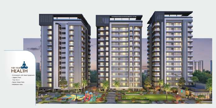 3 BHK Flats & Apartments for Sale in Palanpur, Surat (808 Sq.ft.)