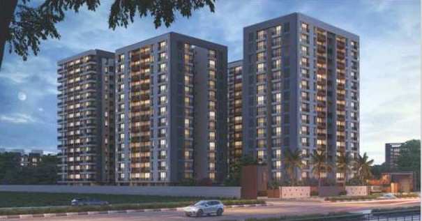 3 BHK Flats & Apartments for Sale in Gaurav Path, Surat (896 Sq.ft.)