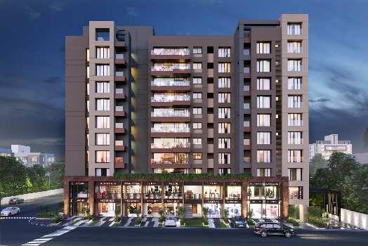 4 BHK Flats & Apartments for Sale in Adajan, Surat (1901.5 Sq.ft.)