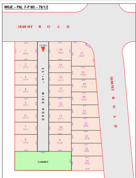 2124 Sq.ft. Residential Plot for Sale in Adajan, Surat