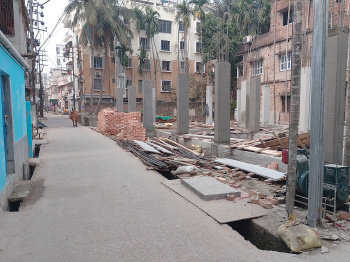 3 BHK,2BHK FLATS FOR SALE AT NAOPARA NEAR CITY CENTER 2 AT THE RATE OF 4500/-