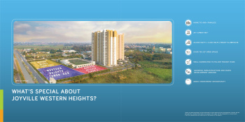 JOYVILLE WESTERN HEIGHTS BY SHAPOORJI PALLONJI, HOWRAH-o	2 BHK – ₹50 Lakhs onwards