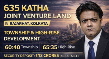 635 Katha Land for Joint Venture in Rajarhat Kolkata | Township / High-Rise Development Opportunity