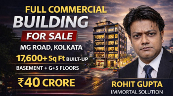 17,600+ Sq Ft Prime Commercial Property for Sale on MG Road, Kolkata | Central Kolkata Investment Opportunity
