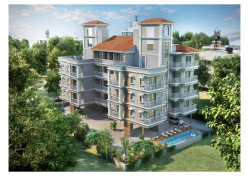 1 BHK Flats & Apartments for Sale in Cobra Vaddo, Calangute, Goa (507 Sq.ft.)