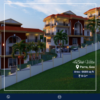 Exclusive 4BHK Ultra Spacious Villa is available for sale in Parra North Goa