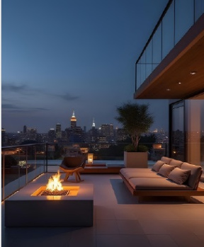 Wonderful semi furnished 2 BHK and 4 BHK Penthouse