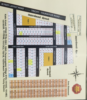 Residential Plot for Sale in Thiruvellarai, Tiruchirappalli (1200 Sq.ft.)