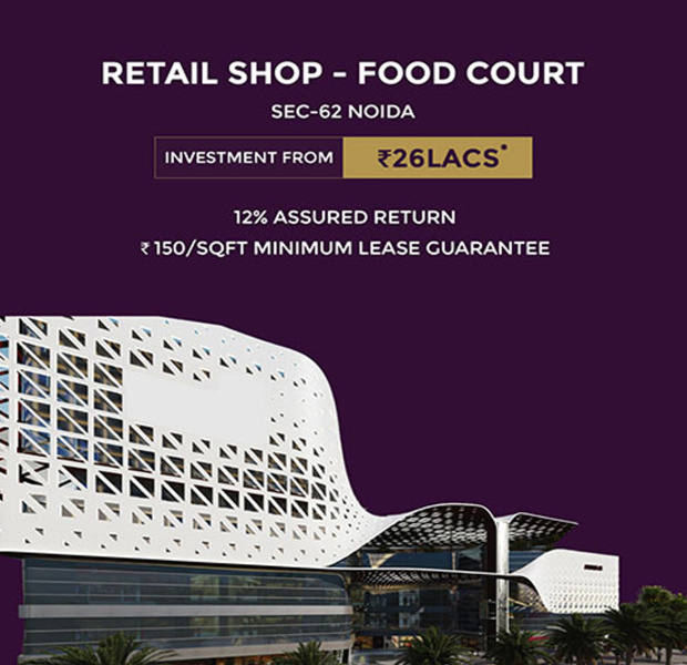200 Sq.ft. Commercial Shops for Sale in Sector 62, Noida