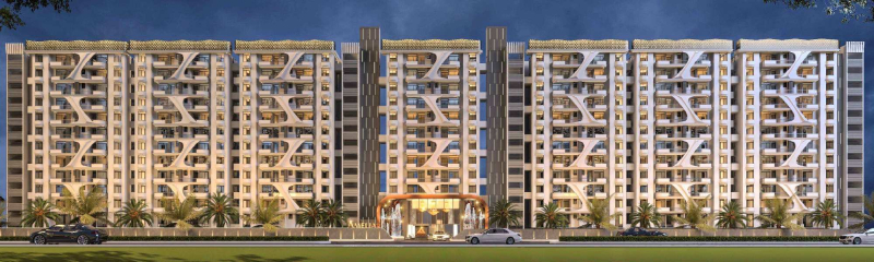 2 BHK Flats & Apartments for Sale in Mahindra SEZ, Jaipur (1008 Sq.ft.)