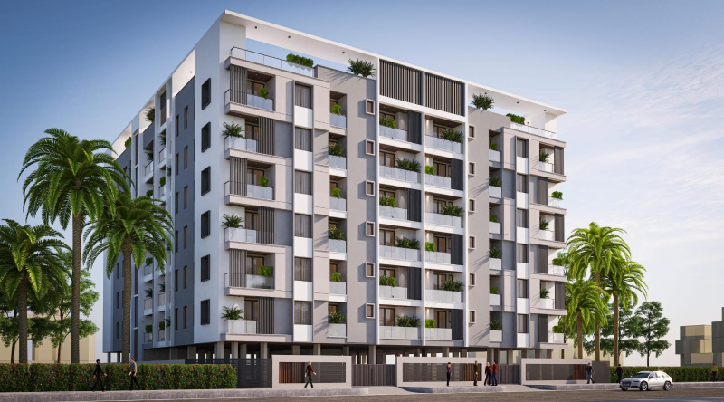 3 BHK Flats & Apartments for Sale in Sikar Road, Jaipur (1347 Sq.ft.)