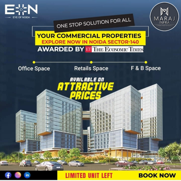 400 Sq.ft. Office Space For Sale In Sector 140A, Noida