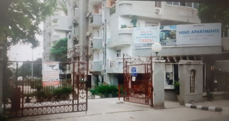 3BHK Society Flat With Covered Car Parking