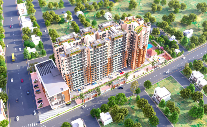 2 BHK Flats & Apartments For Sale In Manish Nagar, Nagpur (1249 Sq.ft.)