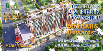 3 BHK Flats & Apartments for Sale in Manish Nagar, Nagpur (1607 Sq.ft.)