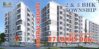 2 BHK Flats & Apartments for Sale in Pipla, Nagpur (750 Sq.ft.)