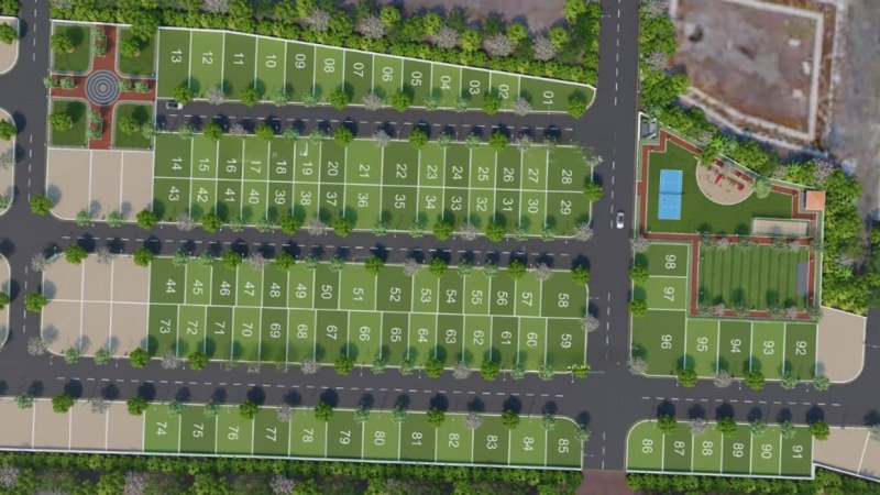 942 Sq.ft. Residential Plot for Sale in Jamtha, Nagpur