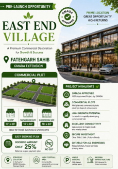 Commercial Plots r available in Fateh garh Sahib