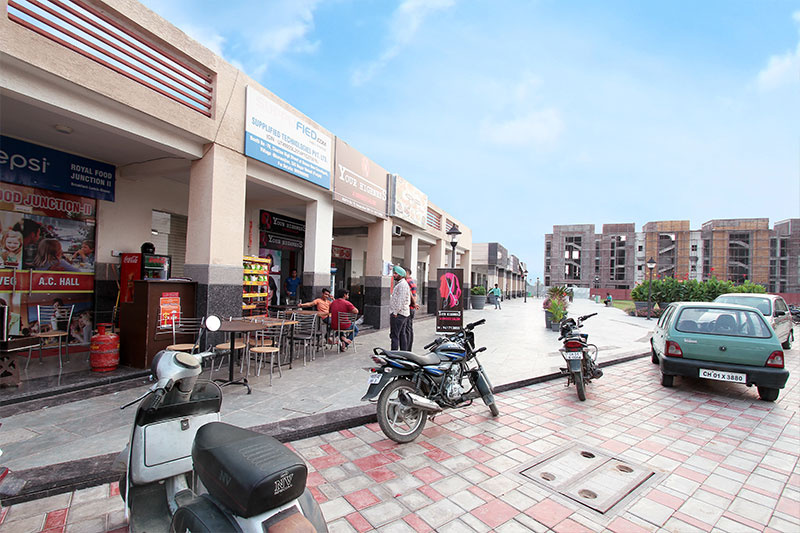 33 Sq. Yards Commercial Shops for Rent in New Chandigarh, Chandigarh