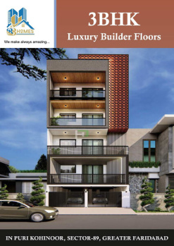 3 BHK Builder Floor for Sale in Sector 89, Faridabad (1356 Sq.ft.)