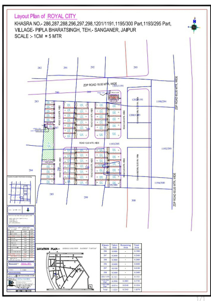 97 Sq. Yards Residential Plot for Sale in Sirsi Road, Jaipur