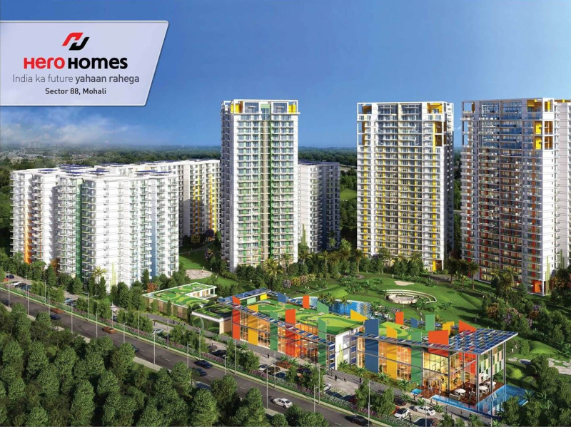 4 BHK Flats & Apartments for Sale in Sector 88, Mohali