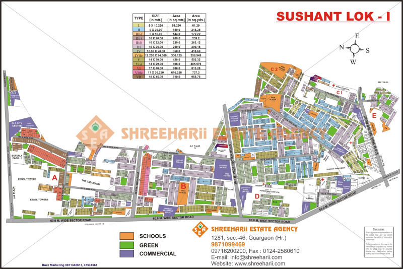 502 Sq. Yards Residential Plot For Sale In Block B, Gurgaon