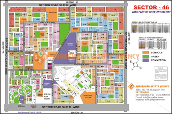 204 Sq. Yards Residential Plot for Sale in Sector 46, Gurgaon