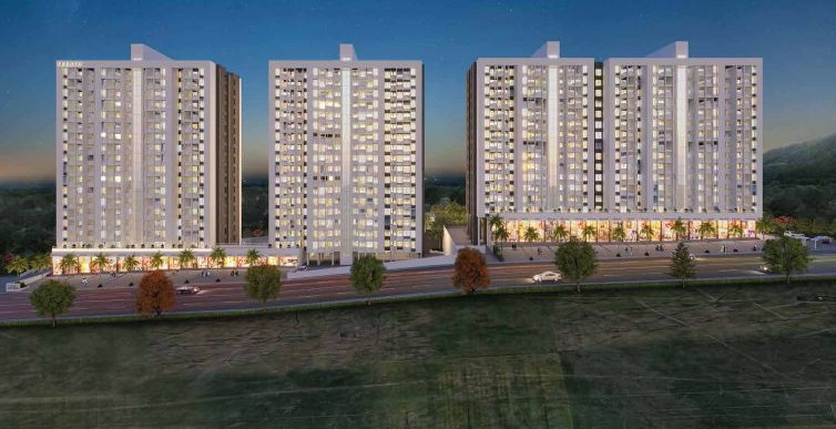 2 BHK Flats & Apartments for Sale in Sus, Pune (738 Sq.ft.)
