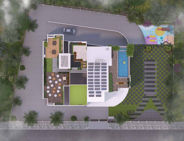 3 BHK Flats & Apartments for Sale in Baner Pashan Link Road, Pune (1296 Sq.ft.)