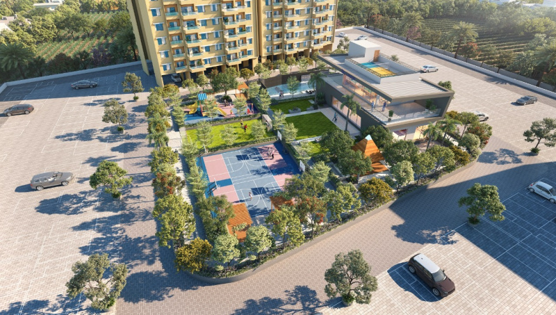 2 BHK Flats & Apartments for Sale in Wakad, Pune (821 Sq.ft.)